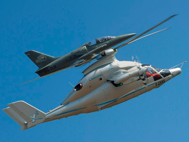 Eurocopter’s X3 Hybrid Helicopter Breaks Speed Record