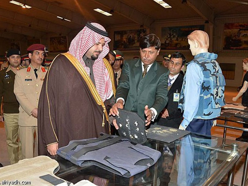 Prince Salman bin Sultan Tours Pakistani Military Factories