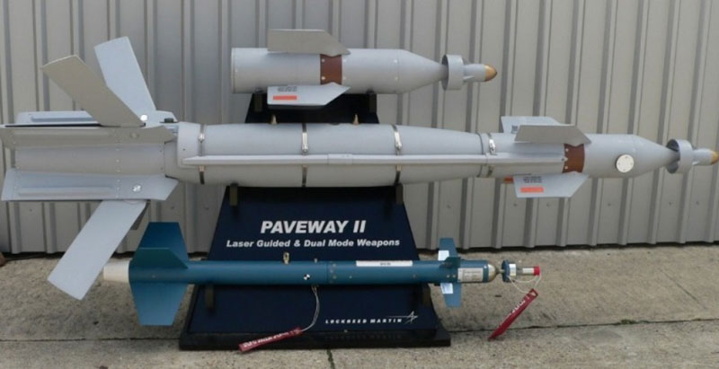 Raytheon, French Air Force Demo Paveway™ II GBU-50 