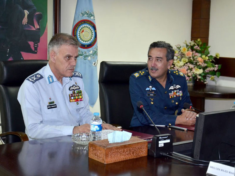 Royal Jordanian Air Force Commander Visits PAC, Karma