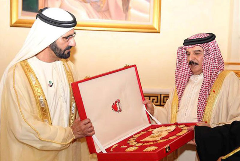UAE’s Prime Minister Visits Bahrain Airshow