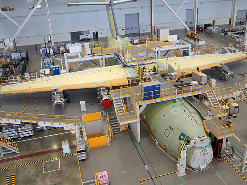 First Airbus A400M Airlifter for Malaysia Takes Shape