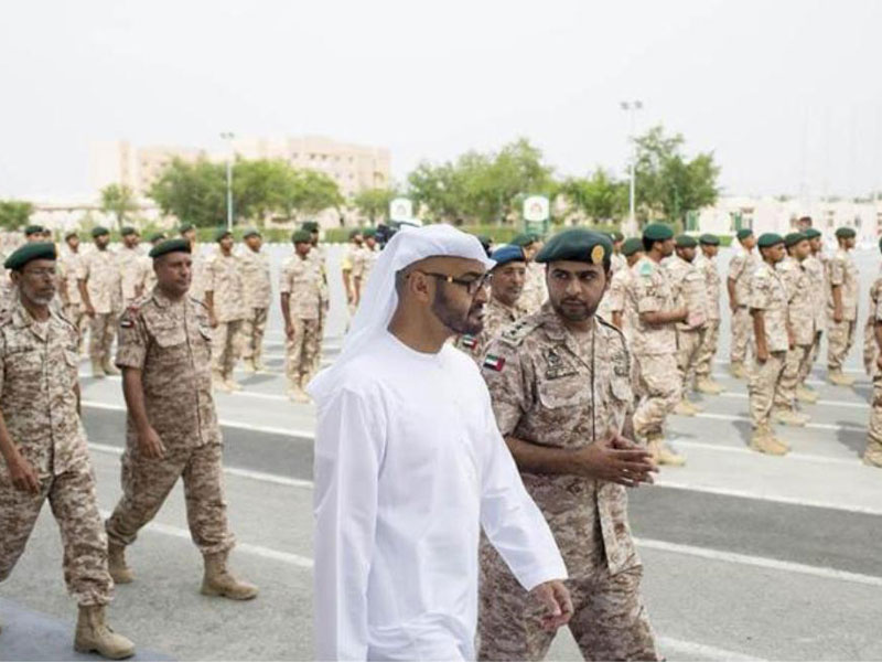 Mohamed bin Zayed Visits Recruits at Al Manama Camp