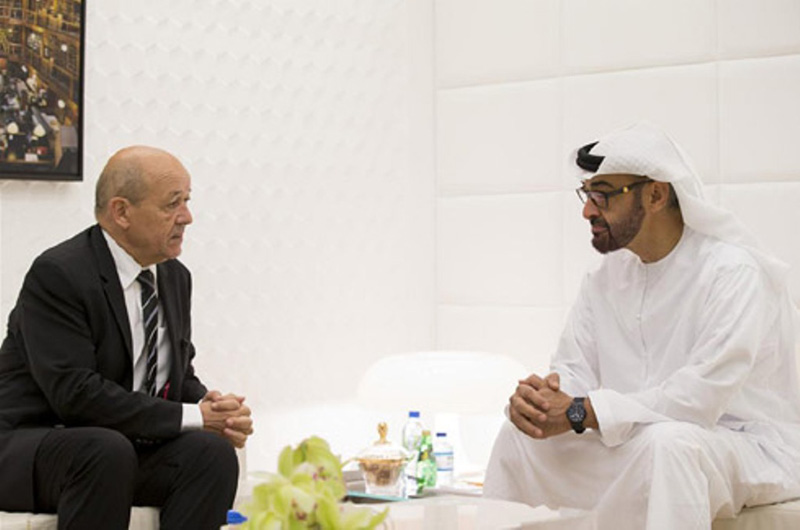 French Defense Minister Visits UAE