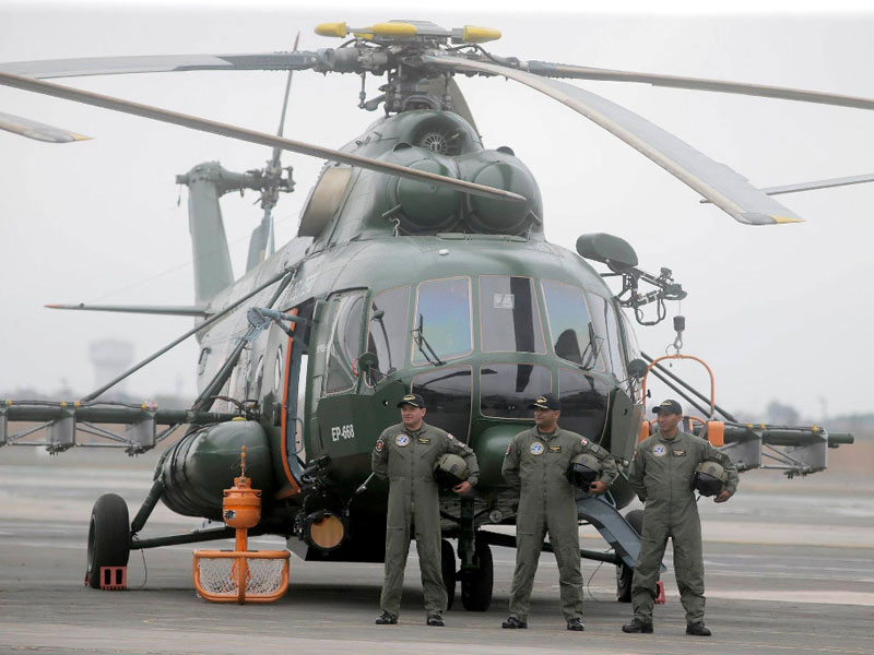 New Mi-171Sh Helicopters Praised by Peru’s Leadership