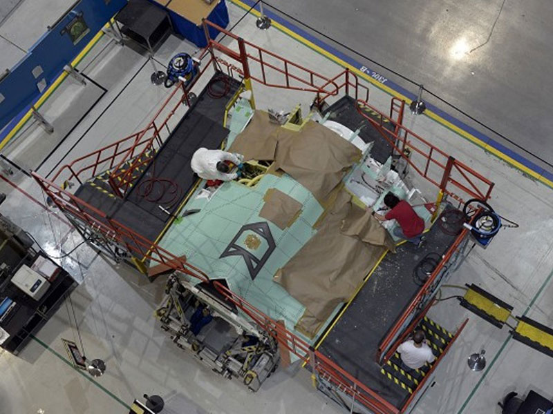NGC Delivers 150th Center Fuselage for F-35 Lightning II