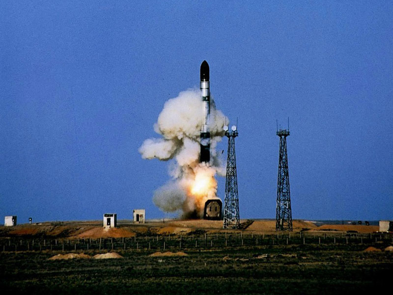 Russia Test Launches Intercontinental Ballistic Missile