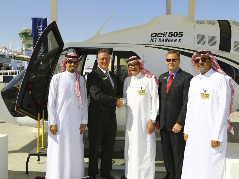 Wallan Aviation Orders 3 Bell Helicopters at MEBA 2014