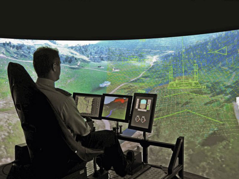 Airbus DS Demos Sferion Counter-DVE System for Helicopters