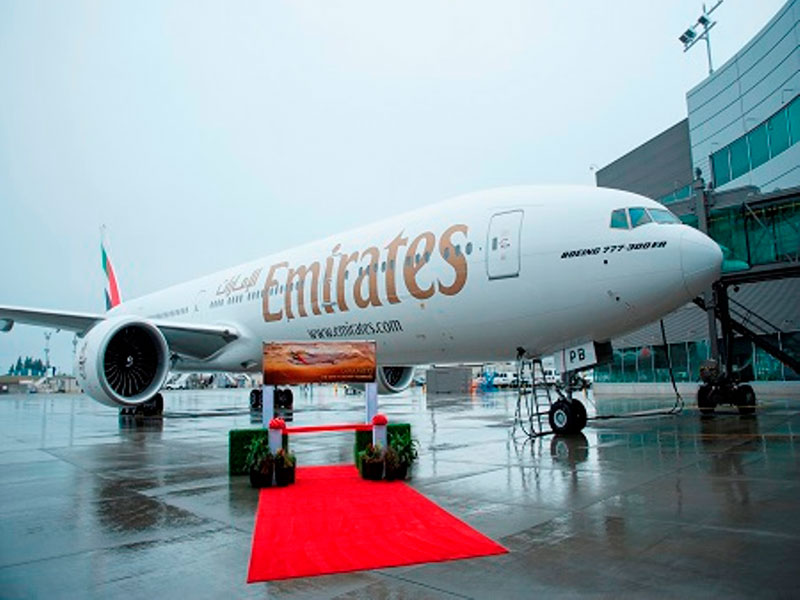 Boeing, Emirates Celebrate Airline’s 150th 777 Delivery