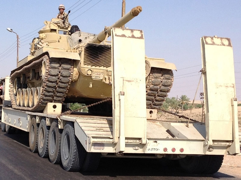 Egyptian Army Launches Major Military Operation in Sinai