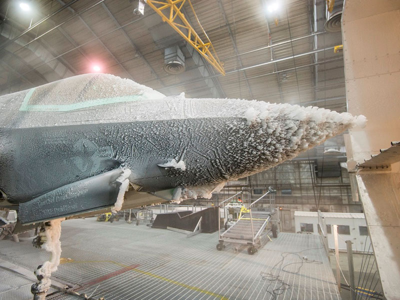F-35 Lightning II Nears End of All-Weather Climatic Testing