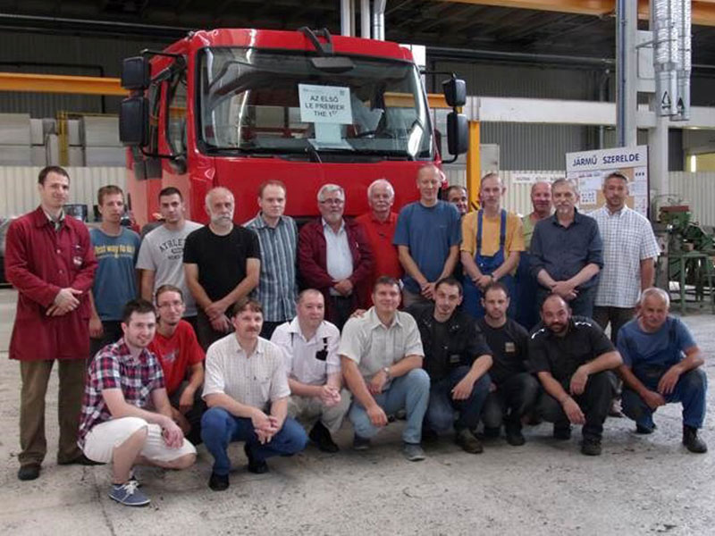 First Assemble Fire Truck Under RENAULT TRUCKS DEFENSE-RABA Contract