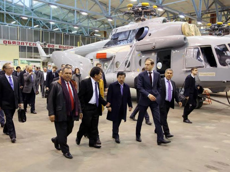Indonesian Delegation Visit Russian Helicopters’ Kazan Plant
