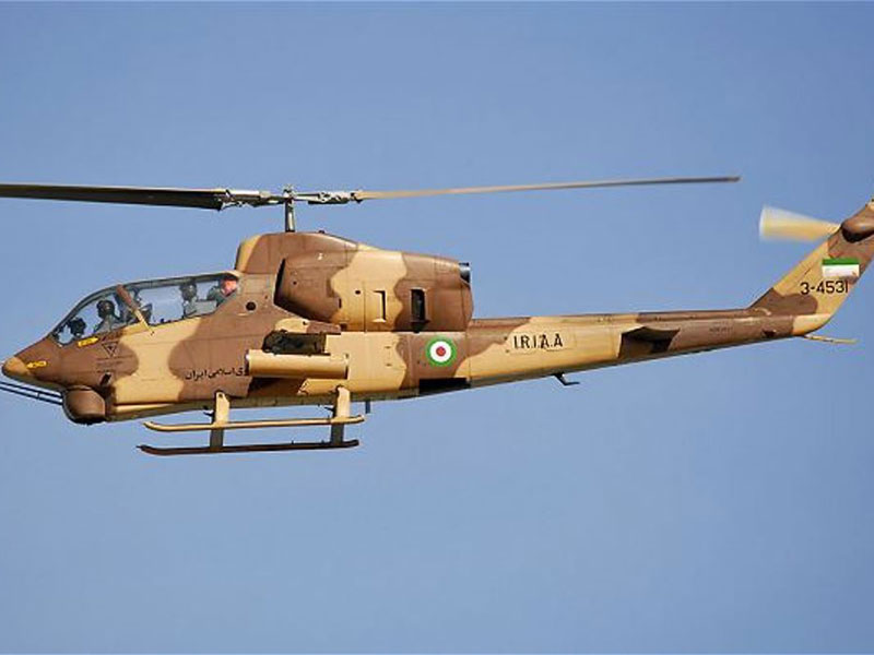 Iran Equips its Helicopters with Night Vision Systems