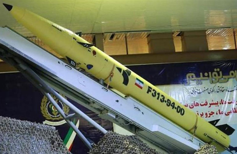 Iran Unveils Fateh313 New Missile with 500 Km Range