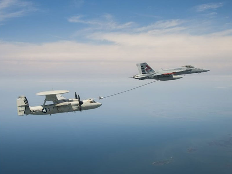 NGC, US Navy Conduct E-2D Advanced Hawkeye Aerial Refueling CDR