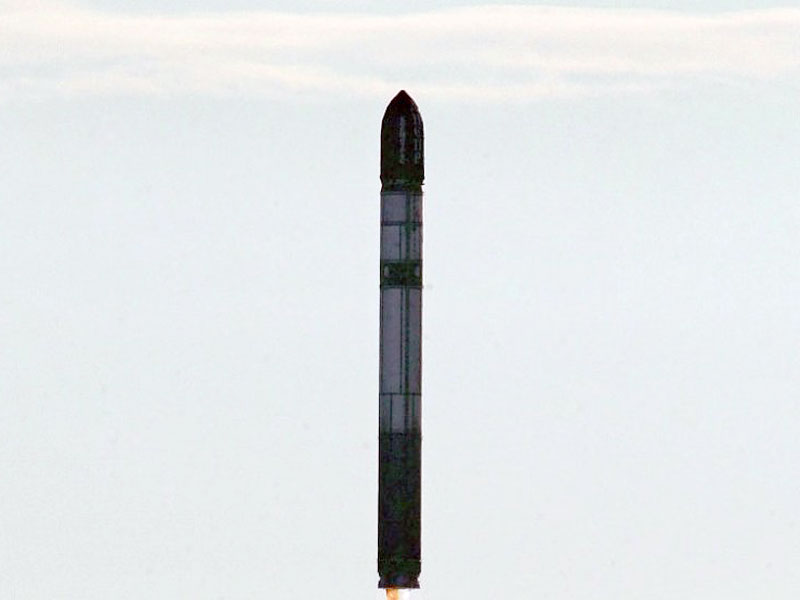 Russia Successfully Test-Fires RS-26 Rubezh Ballistic Missile