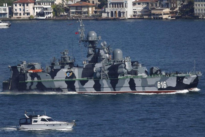 Russian Naval Flotilla Docks Visits Egypt