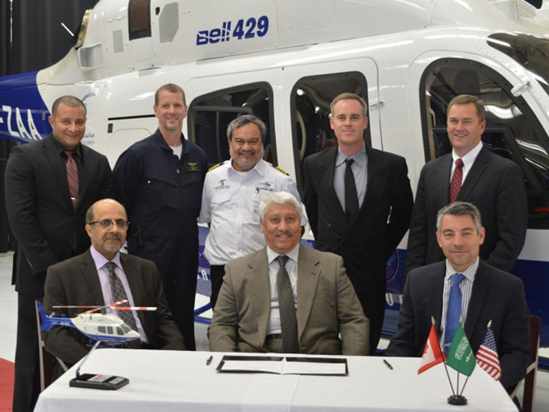 Saudi Geological Survey Takes Delivery of New Bell 429