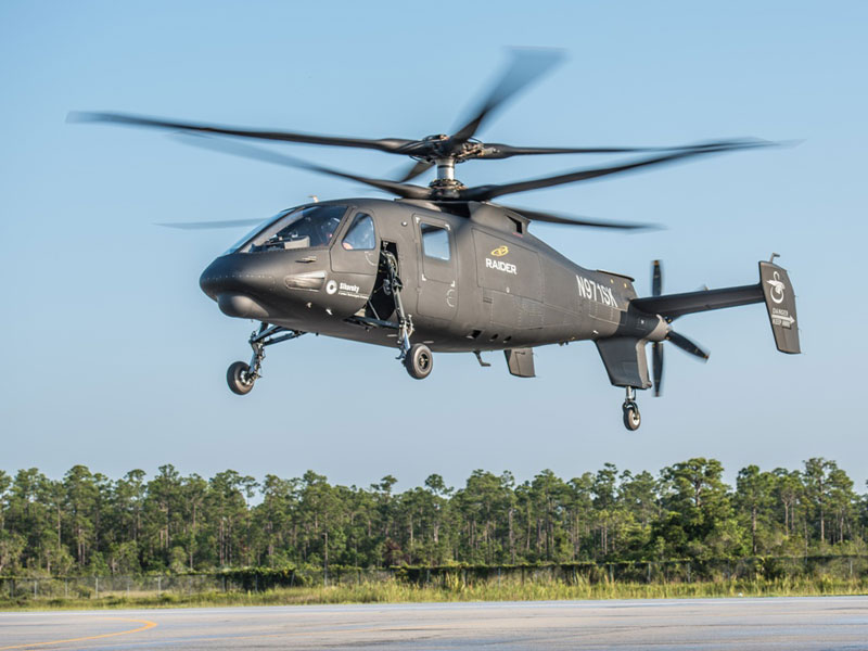 Sikorsky’s S-97 RAIDER Helicopter Completes 1st Flight