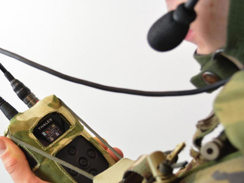 Thales Launches New Secure Soldier Radio