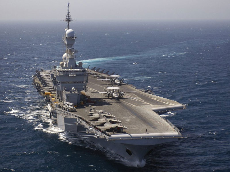 Thales to Upgrade Fire Control System on Charles de Gaulle Aircraft Carrier