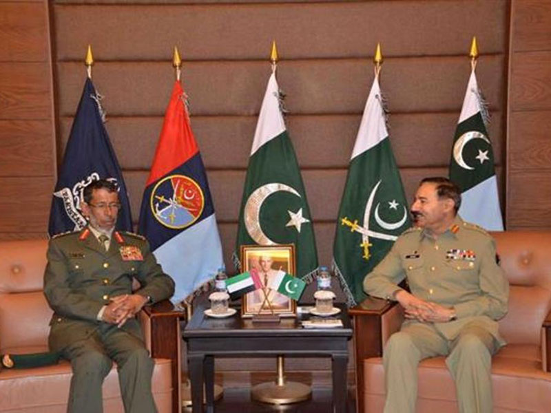 UAE, Pakistan to Enhance Defense Cooperation