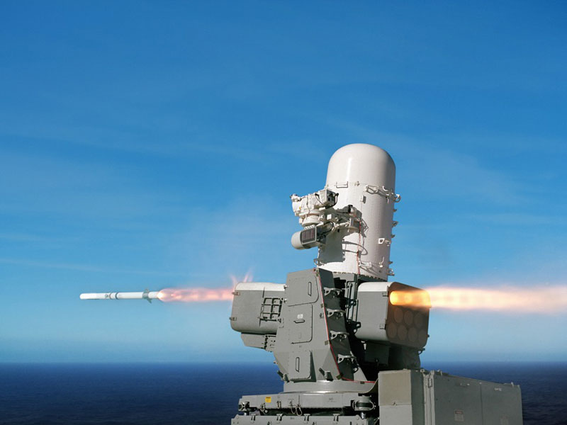 US Navy Test Fires First Raytheon SeaRAM Missile