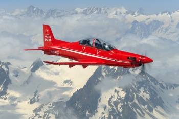 First Flight of the UAE PC-21