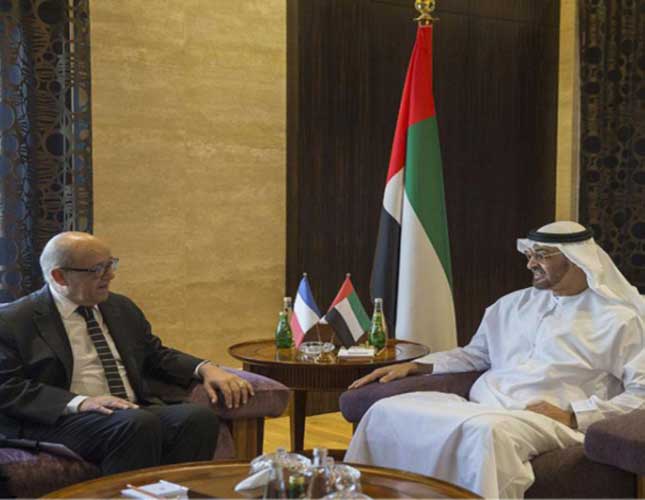 UAE, France Discuss Stronger Military Ties