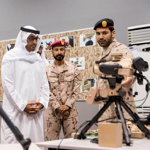 Abu Dhabi Crown Prince Hails Armed Forces Training Skills