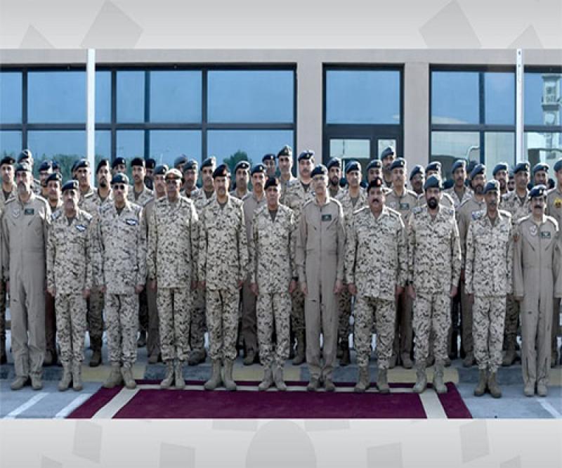 Bahrain Defence Force Chief of Staff Attends Joint Air Exercise