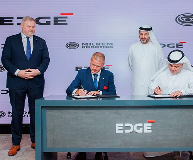 EDGE Acquires Majority Stake in Milrem Robotics