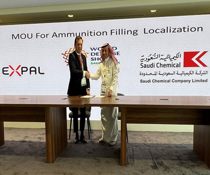 EXPAL, Saudi Chemical Company to Localize Filling of Artillery Products