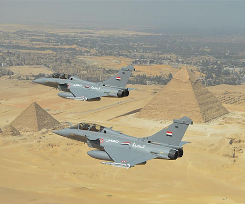 Egyptian Air Force, First Rafale Export User, Celebrates 10,000 Flight Hours