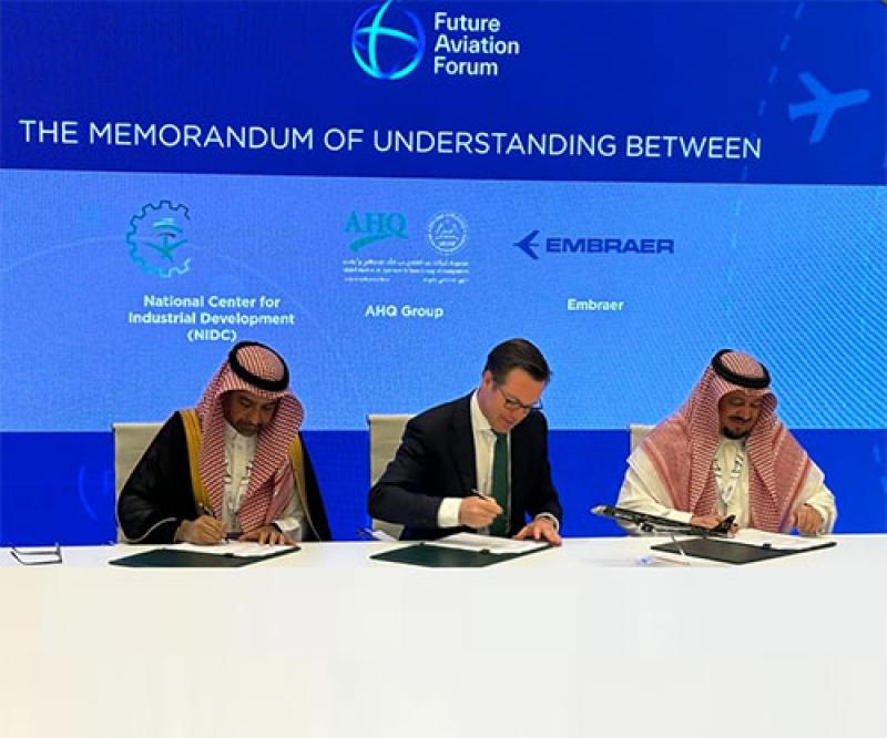 Embraer, Eve Air Mobility Ink Two Agreements at Future Aviation Forum in Riyadh