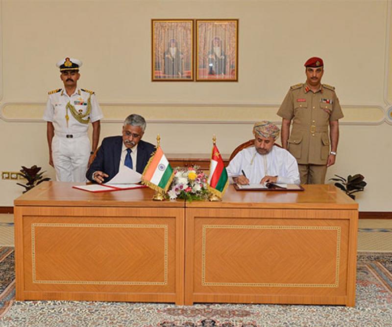 Joint Oman-India Military Cooperation Committee Holds 12th Meeting