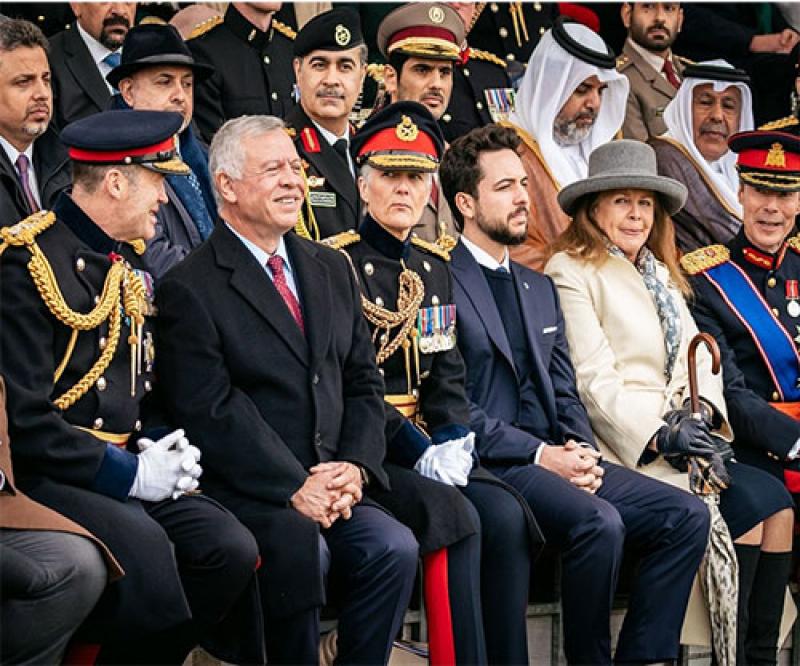 Jordanian King Attends Sandhurst’s 200th Sovereign’s Parade