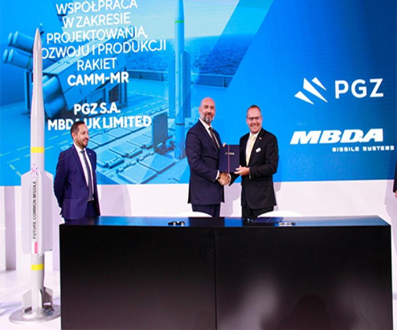 MBDA, PGZ Join Forces on CAMM-MR Development