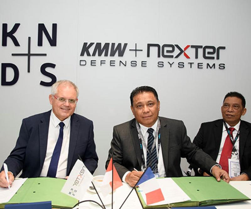 Nexter, PT Pindad to Cooperate on Supply of 120mm Ammunition to Indonesian Army 