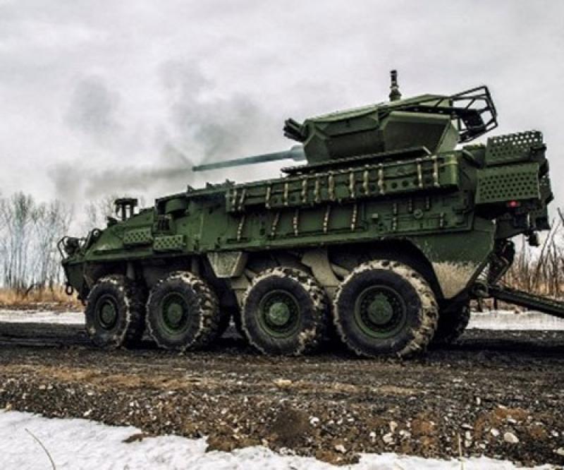 Oshkosh Defense to Upgrade 95 More Strykers with 30 mm Medium Caliber Weapon System