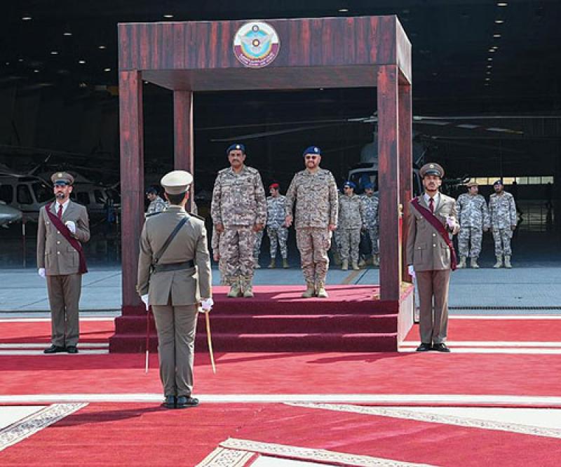 Qatar’s Chief of Staff Receives Chief of Saudi General Staff