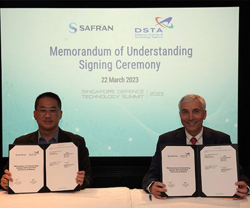 SAFRAN, Singapore’s DSTA Partner on Smart Technologies & Talent Development
