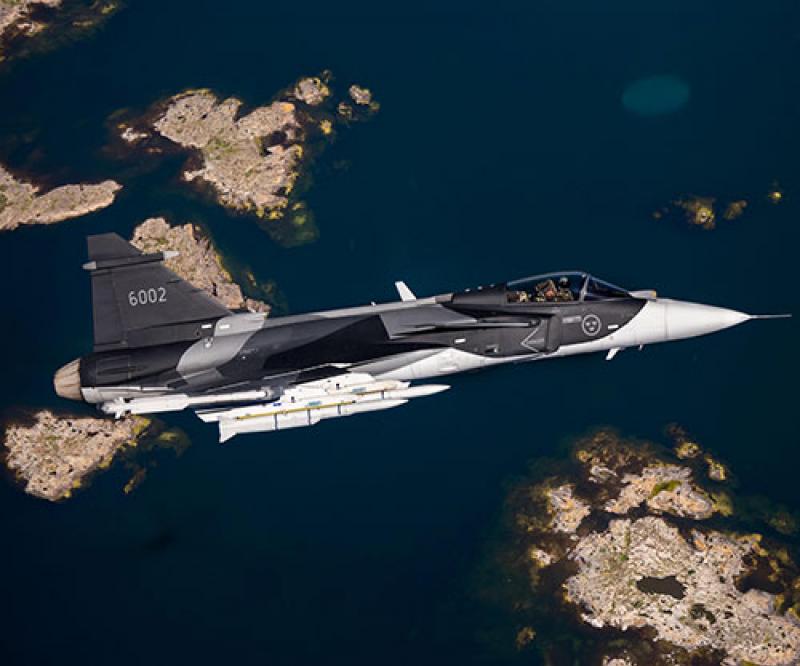 Saab Conducts Meteor Live Firing with Gripen E 