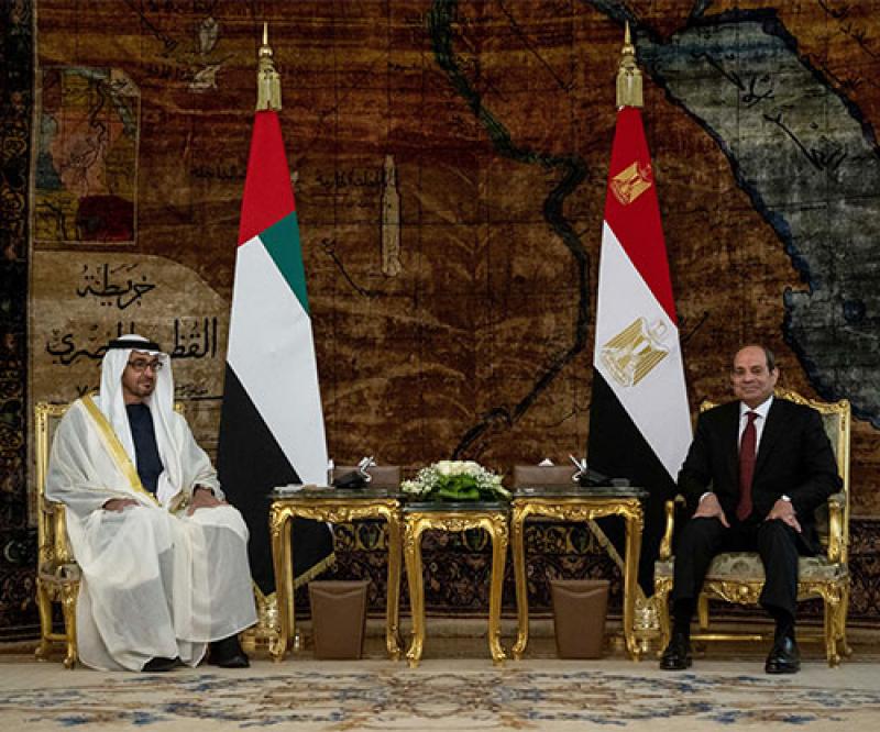 UAE, Egyptian Presidents Review Bilateral Relations, Regional Developments