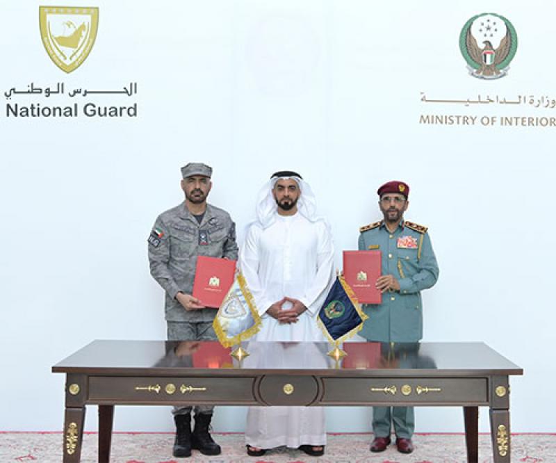 UAE’s Ministry of Interior, National Guard Command to Boost Internal Security Operations