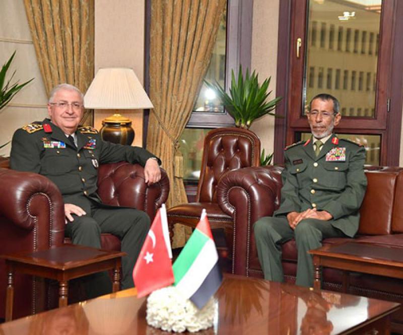 UAE Chief of Staff Meets Turkish Defense Minister & Counterpart