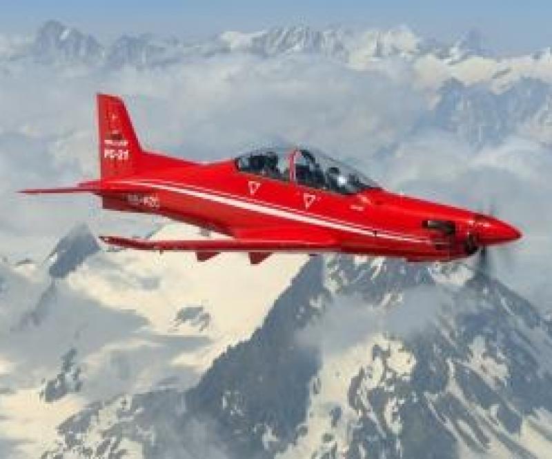 First Flight of the UAE PC-21