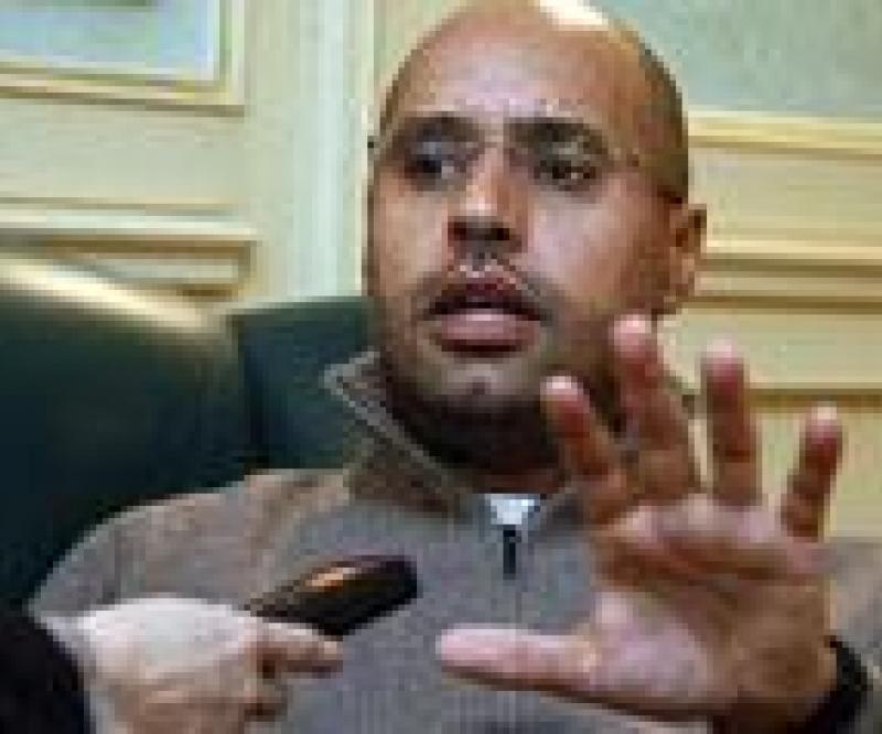 Saif Al Islam: "Qaddafi Will Never Step Down"
